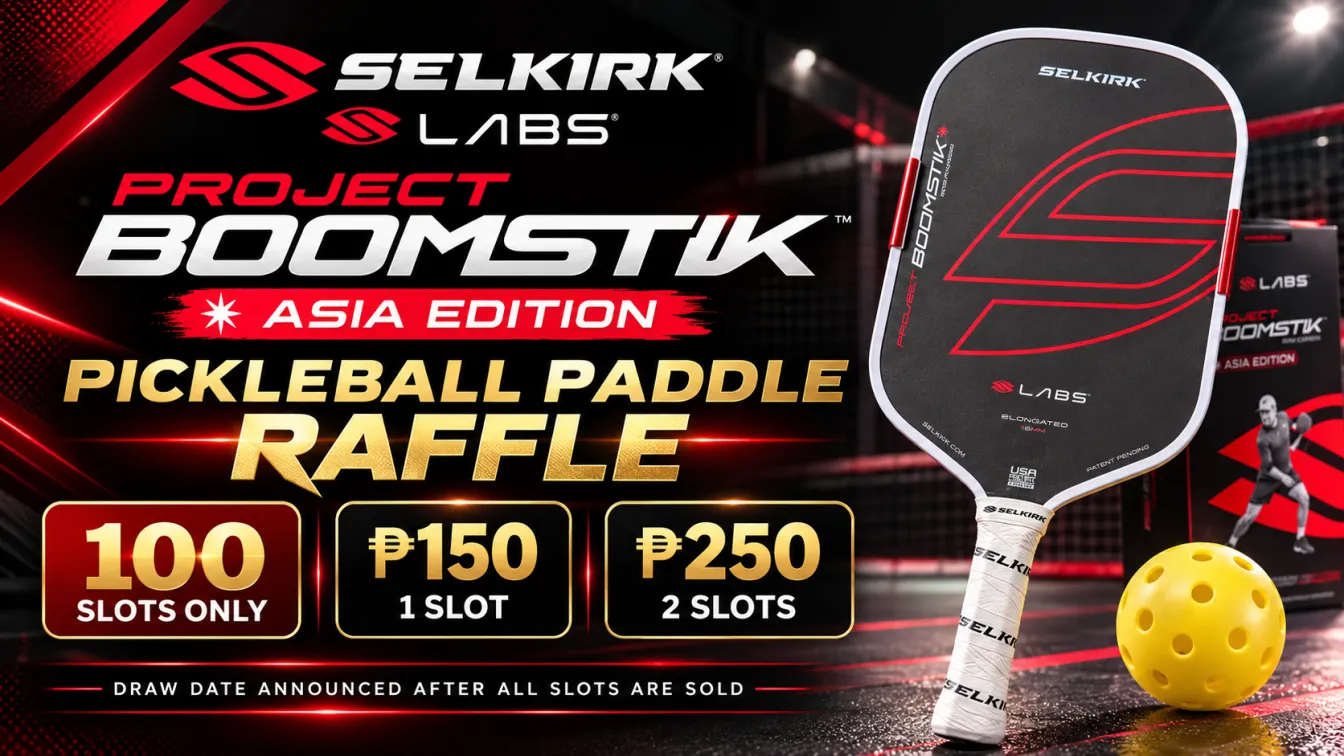 Selkirk Boomstik Pickleball Paddle Raffle