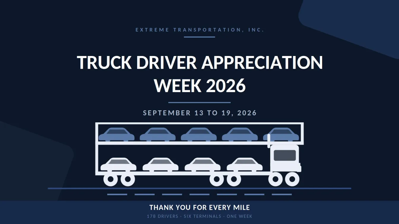 National Truck Driver Appreciation Week